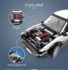 Maybe you would like to learn more about one of these? Minicars Lego Should License This Unlicensed Initial D Ae86 Japanese Nostalgic Car