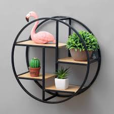 Their shape evokes warmth and harmony—two positive qualities that work great for almost any brand. Loinhgeo Wall Stickers Diy Art Decor Crafts Fashion Home Round Wall Mount Planter Book Storage Shelf Holder Stand Room Decor Home Home Decor Accents Urbytus Com