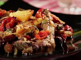 Lamb Alla Ciociara La Taverna Dei Miracoli Da Mangiafuoco Collodi Italy Food Network Greek Lamb Chops Recipe Lamb Recipes Healthy Dinner Recipes