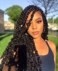 The type of hair used for passion twist possesses the looser curl pattern (wave or corkscrew curl), so here's a detailed video tutorial on how to protect your passion twists hairstyle while before you sleep. Passion Twists Are Here 35 Photos That Ll Make You Want Them Un Ruly Twist Braid Hairstyles Twist Hairstyles Natural Hair Styles