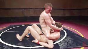 Loser gets handjobed after mixed wrestling match. Wrestling Gay Videos