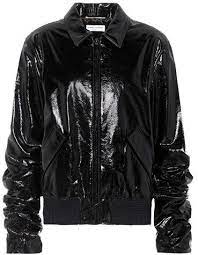 Saint Laurent Patent Leather Jacket Leather Jacket Patent Leather Style Major Clothes