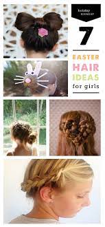 Now, i have a cute secret hairstyle for easter that will consume only 5 minutes of your precious time. 7 Simple Easter Hair Ideas For Girls A Video Modern Parents Messy Kids