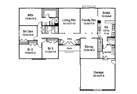 The great room is perfectly centered in the house. Parkside Ranch Home L Shaped House Plans Courtyard House Plans Garage House Plans