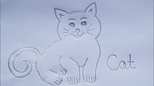 Also, be sure to add a halloween background. Pencildrawing Catdrawing C For Cat Drawing For Kids Simple Step By Step Cat Draw Youtube