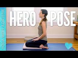 13 Yoga Poses For Complete Beginners Mind Body Beautiful Soul Hero Pose Yoga Yoga With Adriene Yoga Workshop