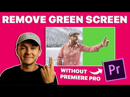 The sample color will change to green then blue based on the color under the center of the brush as shown by the dots in the image below. Green Screen Video Maker Edit Out Background Veed Io