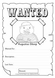 Roald Dahl Worksheets Chocolate Factory Roald Dahl Activities Roald Dahl