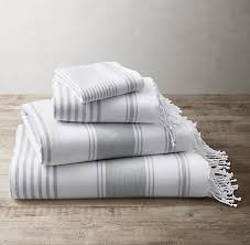 Get free 1 or 2 day delivery with amazon prime, emi offers, cash on delivery on eligible purchases. Reversible Striped Turkish Cotton Towel Collection Rh Turkish Cotton Towels Custom Size Rugs Towel Collection