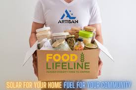 Have other ideas or questions about donations? Artisan Electric Solar Food Drive For Food Lifeline Solar Electric Contractor In Seattle Wa 206 557 4215