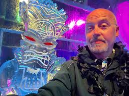 Chain hoist and trolley hung behind the bar for ease of setting the ice  machine head in place. The tiki lounge in Reedsport is getting close and  I'm so excited.