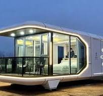 Prefabricated Modular Tiny Capsule Cabin Integrated ...