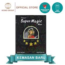 Satan is empowered by dark magic and controlled. Super Magic Tissue Magic Man Original 10 Pack Terbaru Agustus 2021 Harga Murah Kualitas Terjamin Blibli