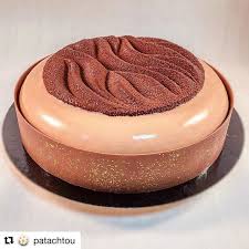 Repost Patachtou Entremet Caramel Croustillant Praline Financier Noisette Mousse Jivara Cremeux Car Croustillant Praline Glacage Caramel Croustillant