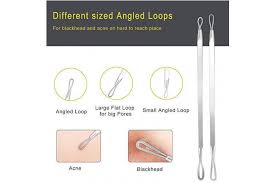 The most common acne tool used is a comedone extractor with two ends, each of a different size. 2019 Blackhead Remover Tool Boxoyx 10 Pcs Professional Pimple Comedone Extractor Popper Tool Acne Removal Kit Treatment For Pimples Blackheads Zit Removing Forehead Facial And Nose Silver Kogan Com