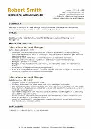 Sales manager resume skills list. Saas Account Manager Resume April 2021