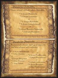Blends For Irritability And Insecurity For Homemade Halloween Spell Book Recipes Halloween Spell Book Potions Recipes Spell Book