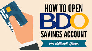 Offers are likewise subject to terms and conditions of the participating airline companies, and the bdo terms and. How To Open Bdo Savings Account 6 Steps With Pictures