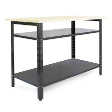 .table de jeu, table d'école, bureau du milieu du siècle, table d'étudiant, travail de la maison bureau moderne, bureau à domicile, travail du bureau d'accueil, bureau minimaliste, meubles. Etabli Atelier 120x60x85cm Plan Travail Table Emballage Rangement Outils Garage Bricolage Cave 60713