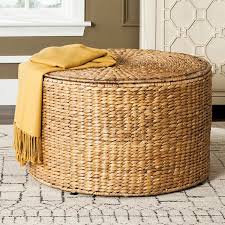 Gallery with other wicker coffee table with storage. Safavieh Jesse Wicker Storage Coffee Table