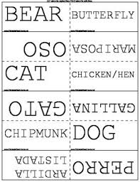 Animals In Spanish Flash Cards Flashcards Spanish Students Math Flash Cards