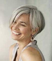 Gray hair is a visible indication of age. 15 Hairstyles For Short Grey Hair