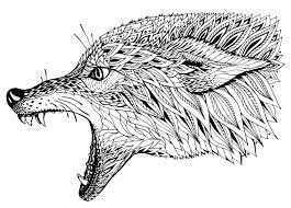 As a result, wolves now become endangered. Wolf Coloring Pages For Adults Best Coloring Pages For Kids