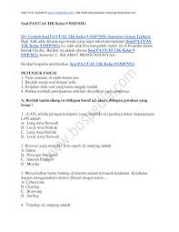 Soal tik kelas 9 beserta kunci jawaban published : 2