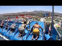 Surfin Usa Water Slide At Cowabunga Bay Las Vegas Youtube Las Vegas Cowabunga Bay Water Slides