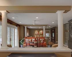 Half Wall Between Kitchen And Living Room Like How Wide The Wall Is 18 Open Kitchen And Living Room Half Walls Half Wall Kitchen