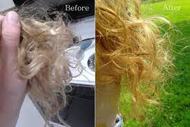 Mix all of them well. Pin By Jo Digennaro Debell On That S Handy Lighten Hair Naturally Banana For Hair Bad Hair