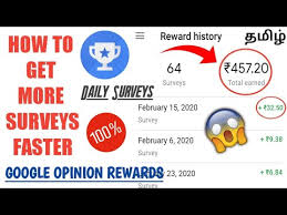 Google opinion rewards lets you earn money to spend in the google play store. How To Get More Surveys In Google Opinion Rewards Daily 100 Working Tricks Money Earning App Youtube