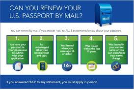 When timing your passport renewal, you should keep in mind your expiration date as well as where and when you're traveling. County Of Chelan Washington