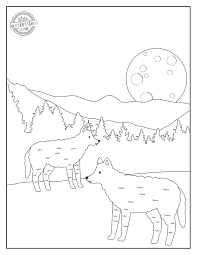 1 comment on wolf 2 coloring page. Cutest Wolves Coloring Pages Kids Activities Blog