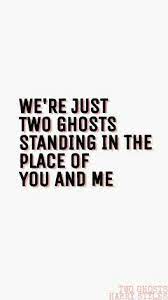 Wallpaper Lockscreen Harry Styles Two Ghosts By Lorena Lupo Lyrics Lockscreen Lock Screen Wallpaper