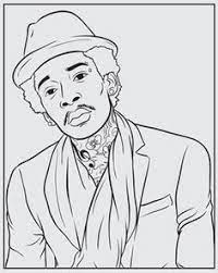 Here you can explore hq wiz khalifa transparent illustrations, icons and clipart with filter setting like size, type, color etc. Q A Bun B On The Incredible Journey Of Creating His Hip Hop Coloring Book Coloring Books Drawing People Outline Drawings