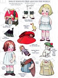 Bits And Pieces Song Scotland Dolly Dingle S Visits Scotland Vintage Paper Doll Digital Etsy Paper Dolls Vintage Paper Doll Vintage Paper