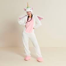 Adult Plush Unicorn Halloween Costume M Hyde And Eek