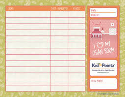 Chore Charts For Kids Points And Rewards Kid Pointz