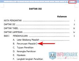 Cara Membuat Daftar Isi Di Google Docs Daftar Ini