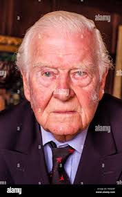 Squadron Leader Christopher Riddle, World War II Royal Air Force fighter  pilot Stock Photo