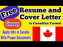 A cover letter is a short letter written directly to the person who will read your job application and resumé. Canadian Resume Format Download Jobs Ecityworks