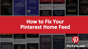 How do i do that, and do it. How To Fix Your Pinterest Home Feed Pinterest Tutorials Pintalk Net