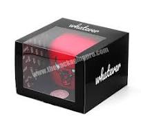 Custom logo Eco friendly paper baseball hat packaging ...
