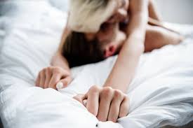 Fly to scenic tokyo, japan: Selective Focus Of Woman And Man Having Sex In Bed Free Stock Photo And Image