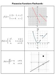 Identify any points of discontinuity. Graphing Piecewise Functions Worksheets Teaching Resources Tpt