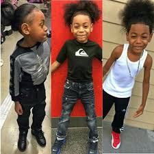 However, our favorite version is with her longer bangs and deep brown color. Cute Black Baby Boys With Long Hair