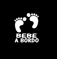 bebe a bordo sticker decal baby on board store in 2021 stickers bebe babies on board