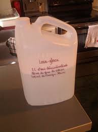 Bidon Avec Recette De Lave Glace Ecrite Dessus Lave Glace Maison Lave Glace Lave Glace Voiture