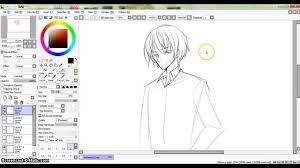 Draw the ends of the hair branching out into clumps of various sizes that curve in slightly different directions. How To Draw Anime Collared Shirt On An Anime Guy Youtube